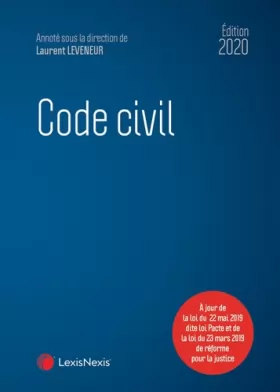 Couverture du produit · Code civil 2020