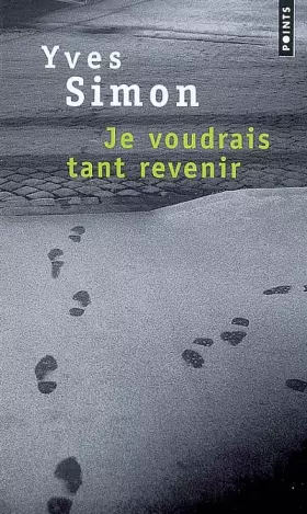 Couverture du produit · Je voudrais tant revenir