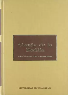 Couverture du produit · CIRUGÍA DE LA RODILLA
