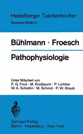 Couverture du produit · Pathophysiologie