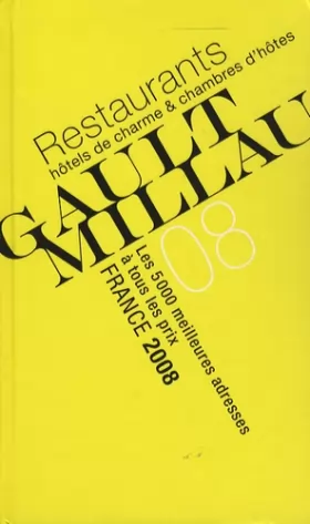 Couverture du produit · Guide Gault et Millau France : Restaurants, hôtels de charme et chambres d'hôtes