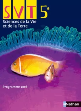 Couverture du produit · SVT 5e : Programme 2006