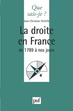 Couverture du produit · La Droite en France de 1789 à nos jours
