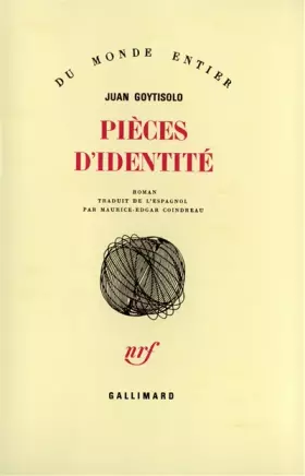 Couverture du produit · Pièces d'identité