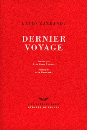 Couverture du produit · Dernier voyage