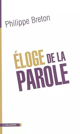 Couverture du produit · Eloge de la parole