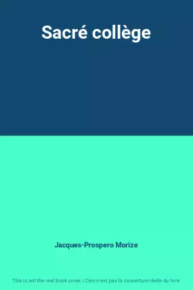 Couverture du produit · Sacré collège