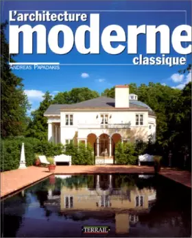 Couverture du produit · L'architecture moderne classique