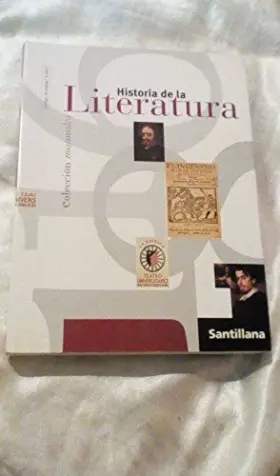 Couverture du produit · Manuales, historia de la literatura bachillerato