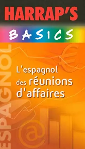 Couverture du produit · L'Espagnol des réunions d'affaires