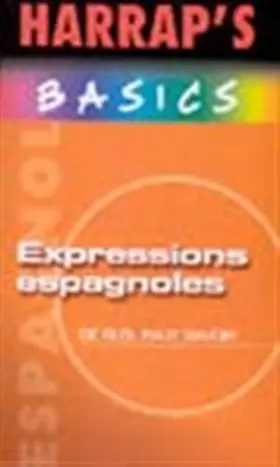 Couverture du produit · Expressions espagnoles
