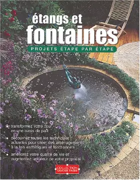 Couverture du produit · Etangs et fontaines: Projets étape par étape