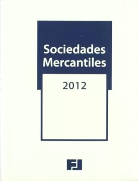 Couverture du produit · SOCIEDADES MERCANTILES 2012-VERSION ESPAGNOL