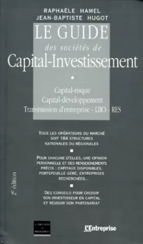 Couverture du produit · Le guide des sociétés de capital-investissement