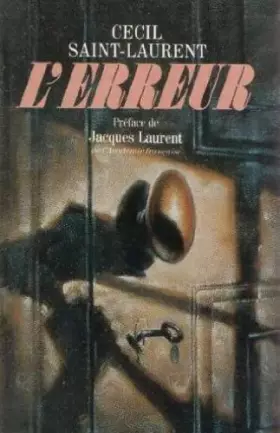 Couverture du produit · L'Erreur