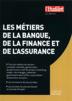 Couverture du produit · Les métiers de la banque, de la finance et de l'assurance 13e édition