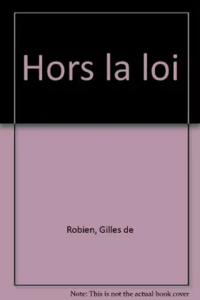 Couverture du produit · Hors la loi