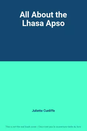 Couverture du produit · All About the Lhasa Apso