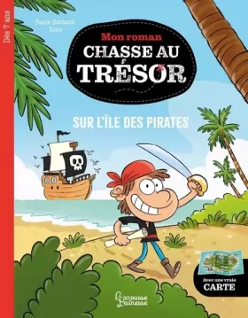 Couverture du produit · Mon roman CHASSE AU TRESOR - Sur l'île des pirates