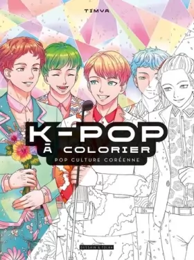 Couverture du produit · K-Pop à colorier - Pop culture coréenne