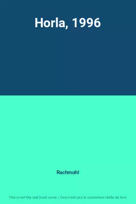 Couverture du produit · Horla, 1996