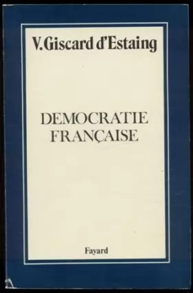 Couverture du produit · Démocratie française