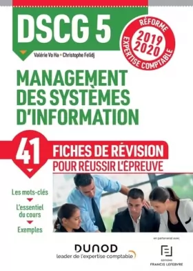 Couverture du produit · DSCG 5 Management des systèmes d'information - Fiches de révision - Réforme 2019-2020: Réforme Expertise comptable 2019-2020 (2