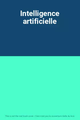 Couverture du produit · Intelligence artificielle