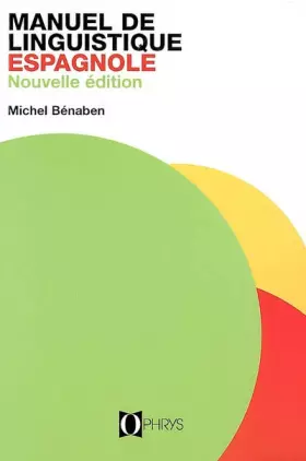 Couverture du produit · Manuel de linguistique espagnole
