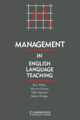 Couverture du produit · Management in English Language Teaching