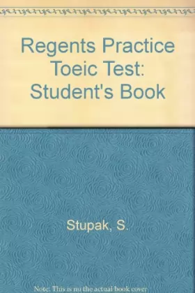 Couverture du produit · Prentice Hall Regent Practice Toeic Student Book