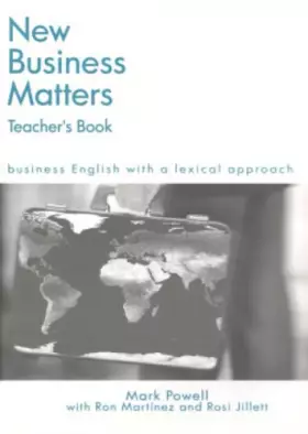 Couverture du produit · New business matters teacher's book