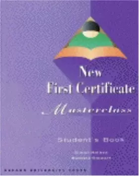 Couverture du produit · New first certificate masterclass. Student's book