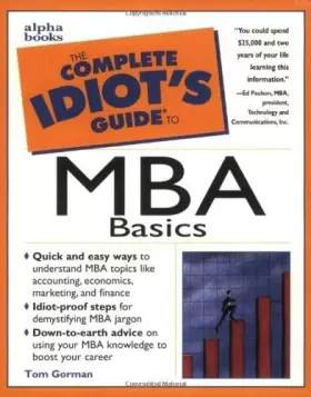 Couverture du produit · The Complete Idiot's Guide to MBA Basics