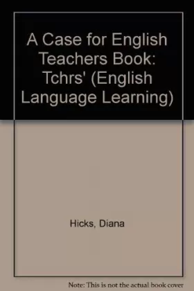 Couverture du produit · A Case for English Teachers Book