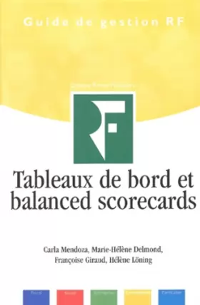 Couverture du produit · Tableaux de bord et Balanced Scorecards