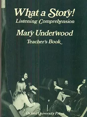 Couverture du produit · What a Story!: Listening Comprehension