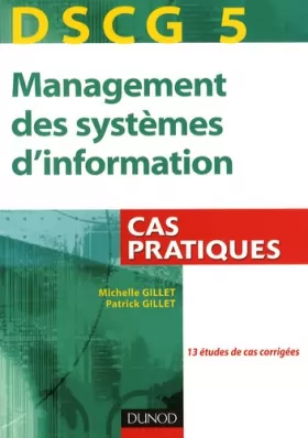 Couverture du produit · DSCG 5, management des systèmes d'information : Cas pratiques