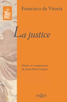 Couverture du produit · La justice - Étude et traduction de Jean-Paul Coujou