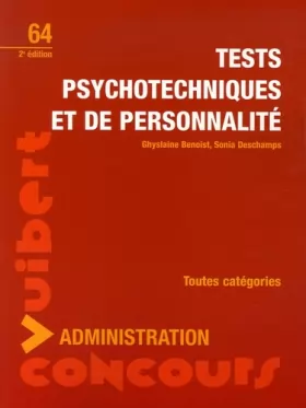 Couverture du produit · Concours administratifs: Tests psychotechniques et de personnalité