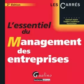 Couverture du produit · L'essentiel du Management des entreprises