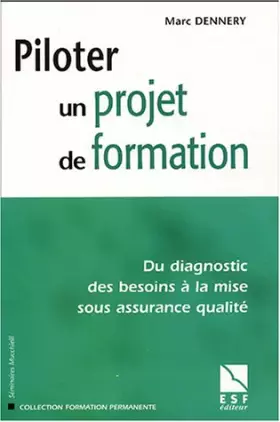 Couverture du produit · Piloter un projet de formation (0000)