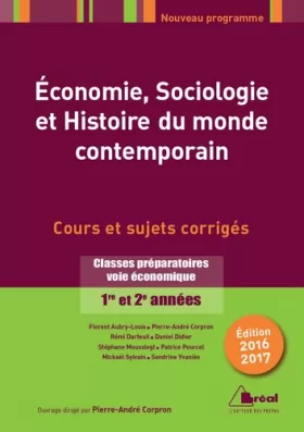 Couverture du produit · Economie, sociologie et histoire du monde contemporain