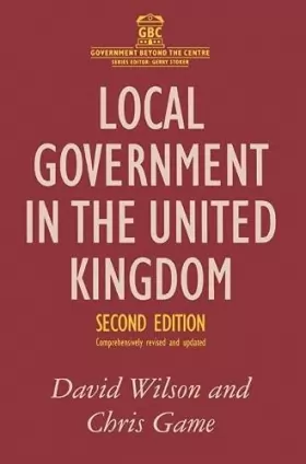 Couverture du produit · Local Government in the United Kingdom