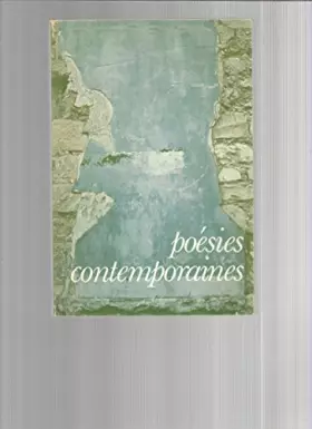 Couverture du produit · Poésies contemporaines