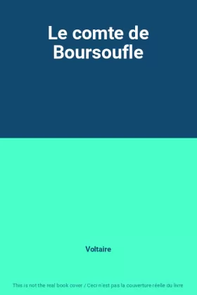 Couverture du produit · Le comte de Boursoufle