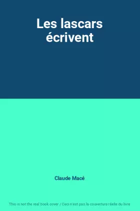 Couverture du produit · Les lascars écrivent
