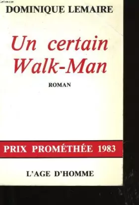 Couverture du produit · Un certain Walk Man