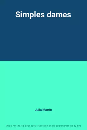 Couverture du produit · Simples dames