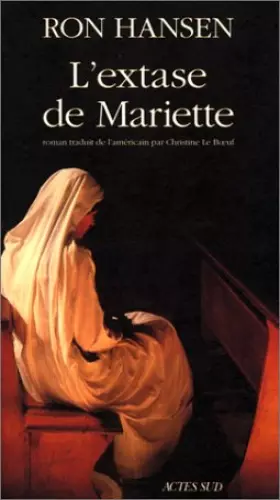 Couverture du produit · L'extase de Mariette